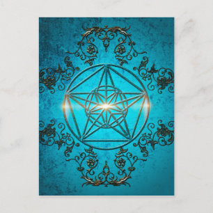 Postal Pentagram, un símbolo mágico.