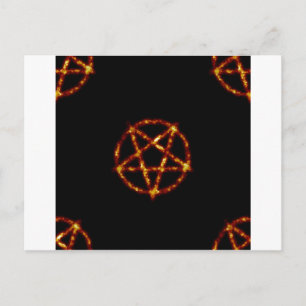 Postal pentagrama