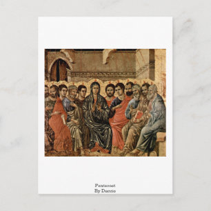Postal Pentecostés De Duccio