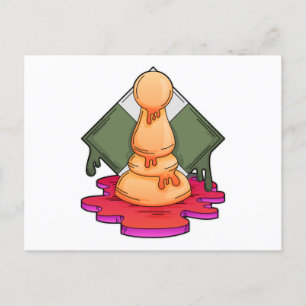 Postal Peón de ajedrez