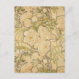 Postal Peonies 1897