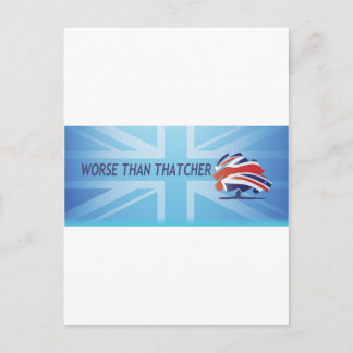 Postal Peor que Thatcher