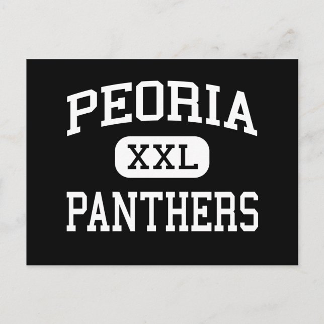 Postal Peoria - Panthers - High School - Peoria Arizona (Anverso)