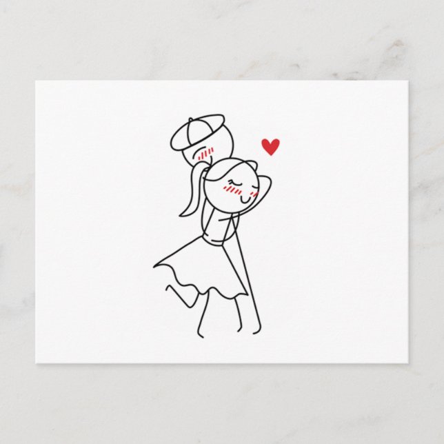 Postal Pepe y Lulu (Anverso)