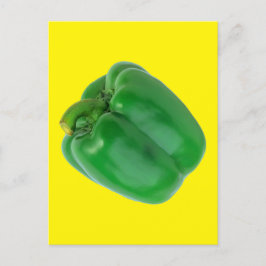 POSTAL PEPPER DE BELL (VERDE)