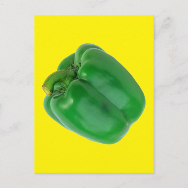 POSTAL PEPPER DE BELL (VERDE) (Anverso)