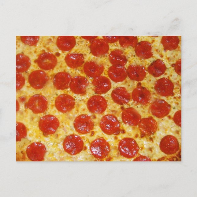 Postal Pepperoni Pizza (Anverso)