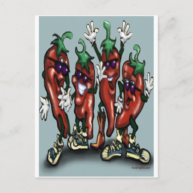 Postal Peppers (Anverso)