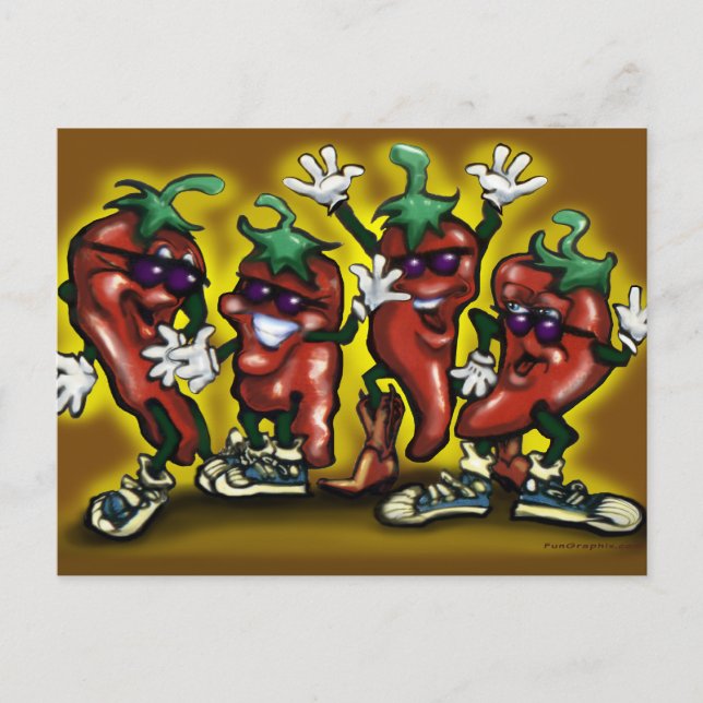 Postal Peppers (Anverso)