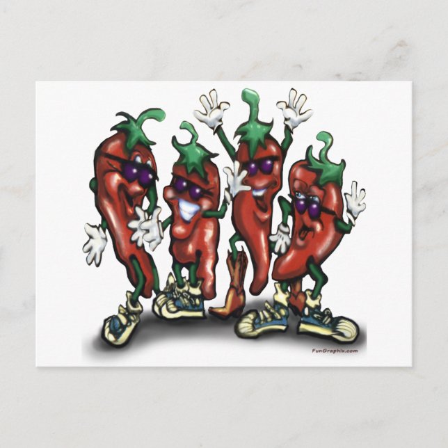 Postal Peppers (Anverso)