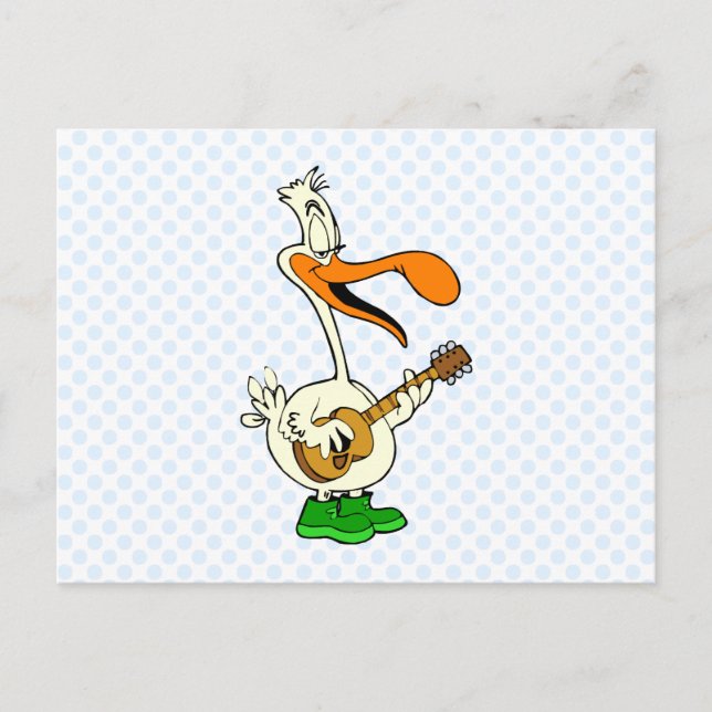 Postal Peppy Pelican (Anverso)