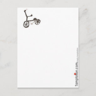Postal Pequeña bicicleta