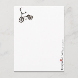 Postal Pequeña bicicleta