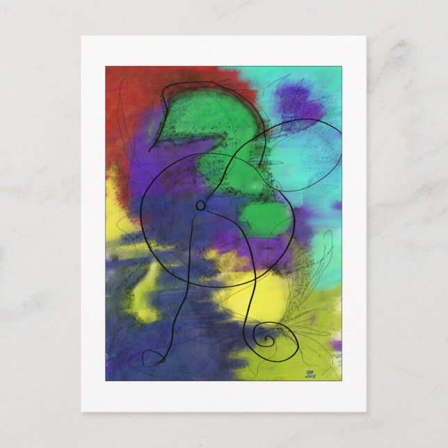 Postal Pequeña Birdie (Anverso)