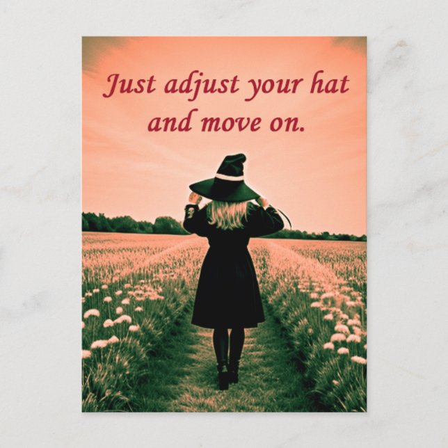 Postal Pequeña Bruja (Anverso)