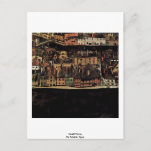 Postal Pequeña Ciudad, Por Schiele, Egon