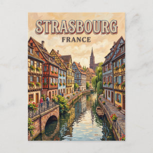 Postal Pequeña Francia Estrasburgo