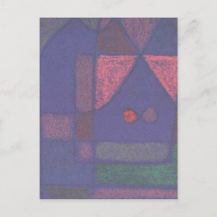 Postal Pequeña habitación en Venecia de Paul Klee
