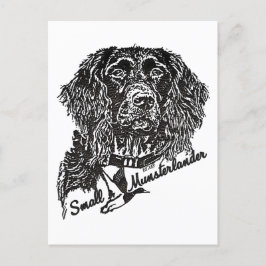 Postal Pequeña Munsterlander (logotipo)