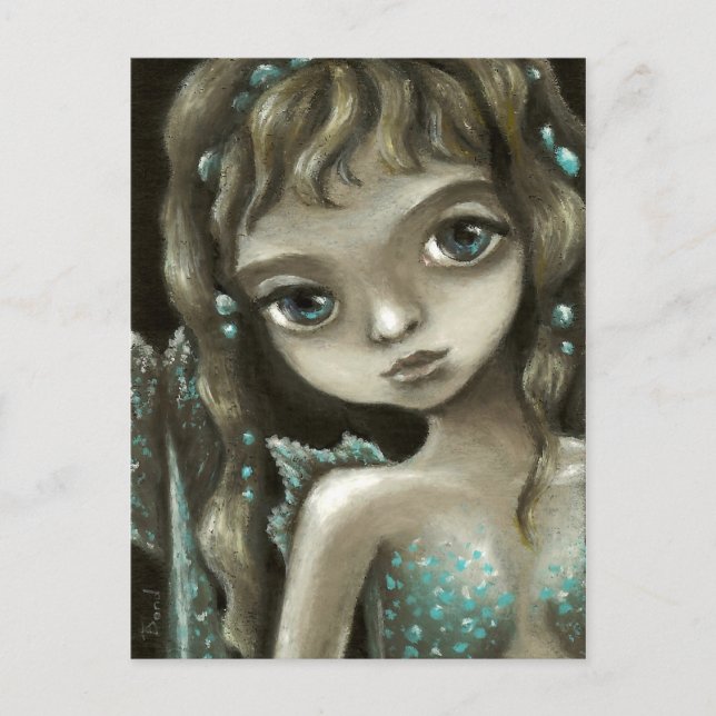 Postal Pequeña sirena (Anverso)