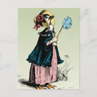 Postal Pequeña Sra. Duck