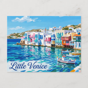 Postal Pequeña Venecia Grecia