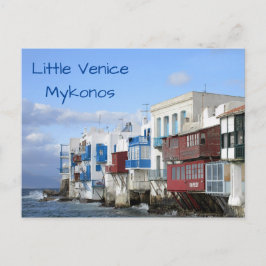 Postal Pequeña Venecia, Mykonos cierra