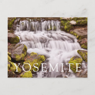 Postal Pequeñas Cascadas en Yosemite