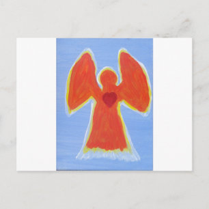 Postal Pequeño ángel de la guarda