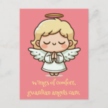 Pequeño ángel orante