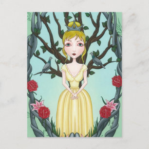 Postal 'Pequeño árbol de agitación y soplo'