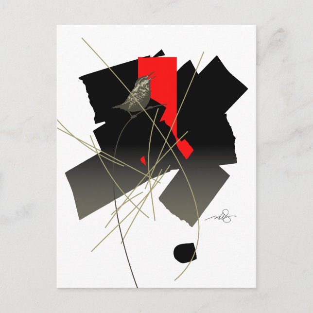 Postal Pequeño Ave (Anverso)