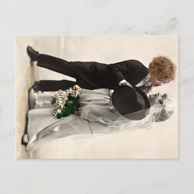 Postal Pequeño Boda (Anverso)