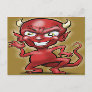 Postal Pequeño diablo