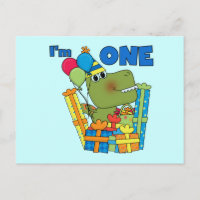 Pequeño Dino Primer Cumpleaños camisetas y regalos