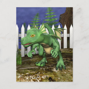Postal Pequeño Dragón