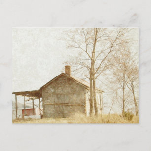Postal Pequeño edificio antiguo