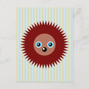 Postal Pequeño erizo