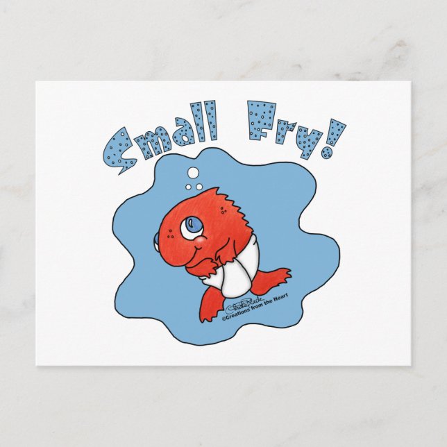Postal Pequeño Fry (Anverso)