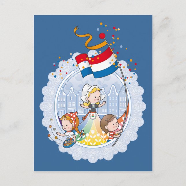 Postal Pequeño Holanda (Anverso)