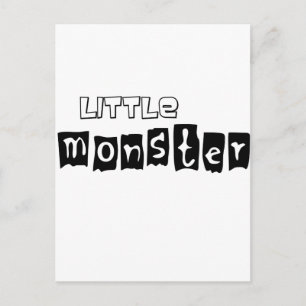 Postal Pequeño Monstruo