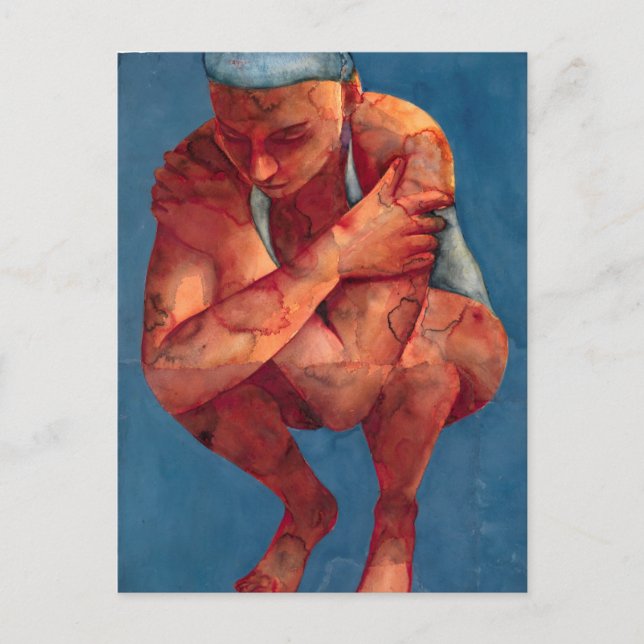 Postal Pequeño nadador 3 2011 (Anverso)