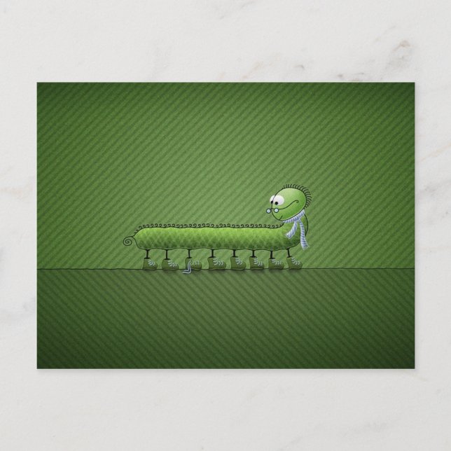 Postal Pequeño problema (verde) (Anverso)