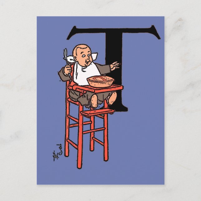 Postal Pequeño Tommy Tucker (Anverso)