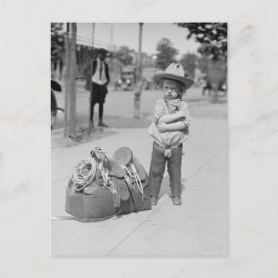 Postal Pequeño Vaquero, 1923