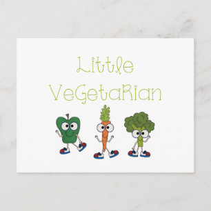 Postal Pequeño vegetariano