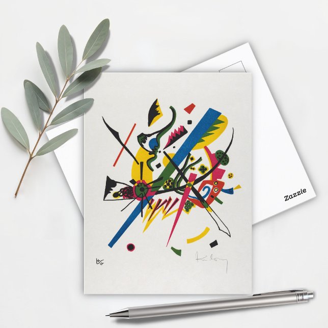 Postal Pequeños mundos I de Wassily Kandinsky (Subido por el creador)
