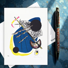 Postal Pequeños mundos II por W. Kandinsky