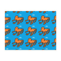 Pequeños Octopuses naranjas Por Master C.M.F.B