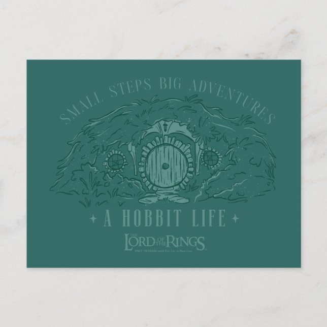 Postal Pequeños Pasos, Grandes Aventuras - Una Vida de Ho (Anverso)